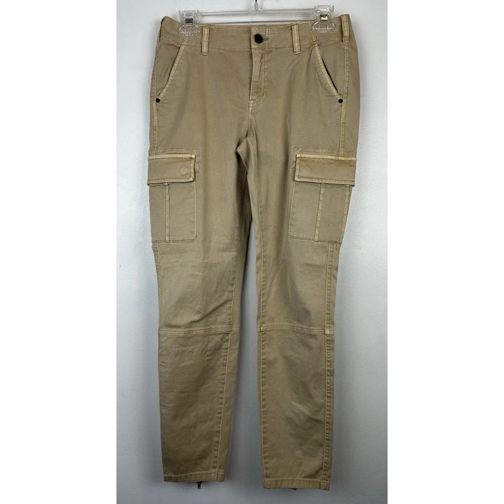 Orvis Cargo Pants Womens 4 Khaki Chino Outdoor Hiking Gorpcore Y2K